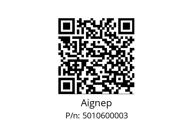   Aignep 5010600003