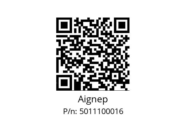   Aignep 5011100016