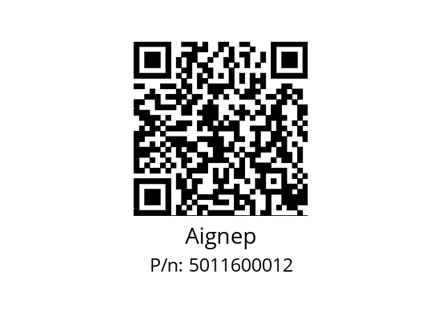   Aignep 5011600012