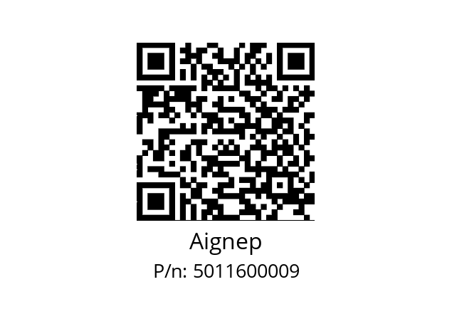   Aignep 5011600009