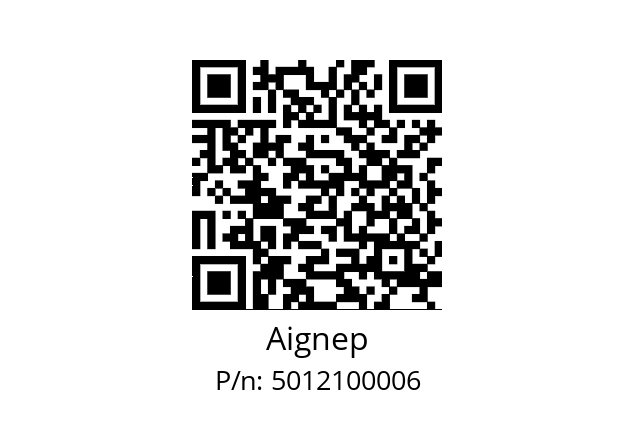   Aignep 5012100006