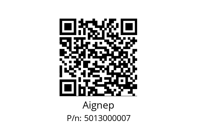   Aignep 5013000007