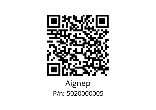   Aignep 5020000005