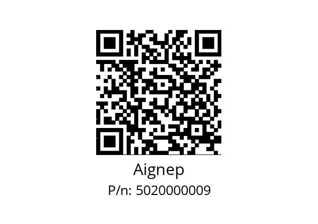   Aignep 5020000009