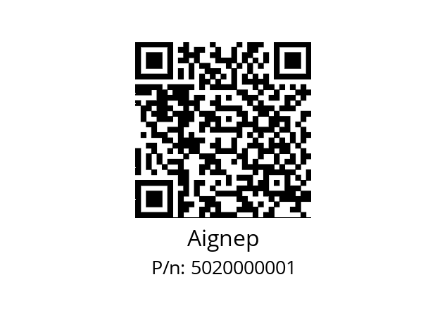   Aignep 5020000001