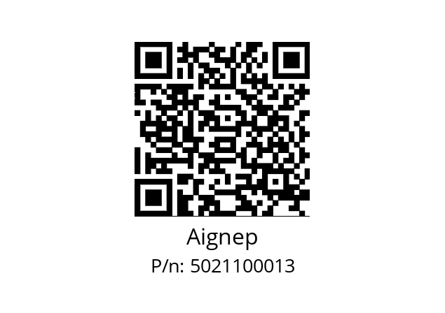   Aignep 5021100013