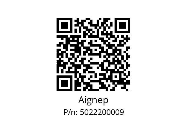   Aignep 5022200009