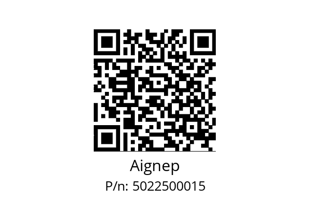   Aignep 5022500015