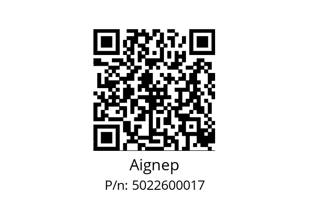   Aignep 5022600017