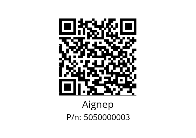   Aignep 5050000003