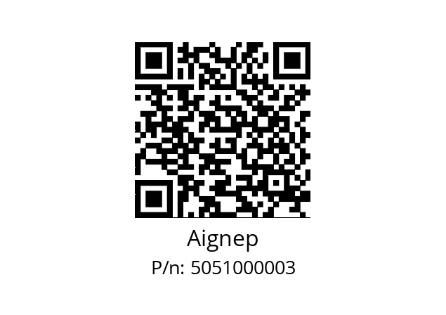   Aignep 5051000003