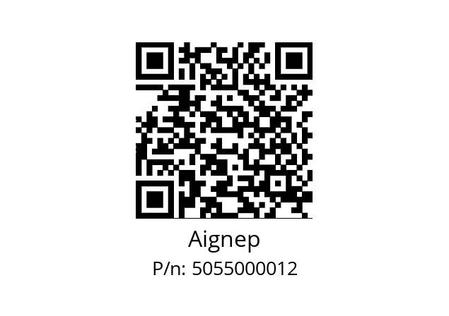   Aignep 5055000012