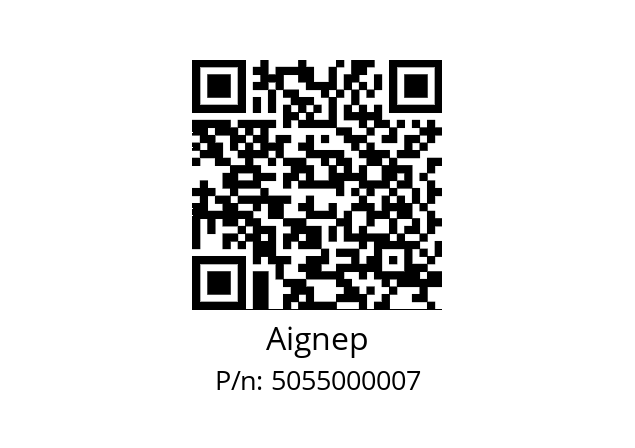   Aignep 5055000007