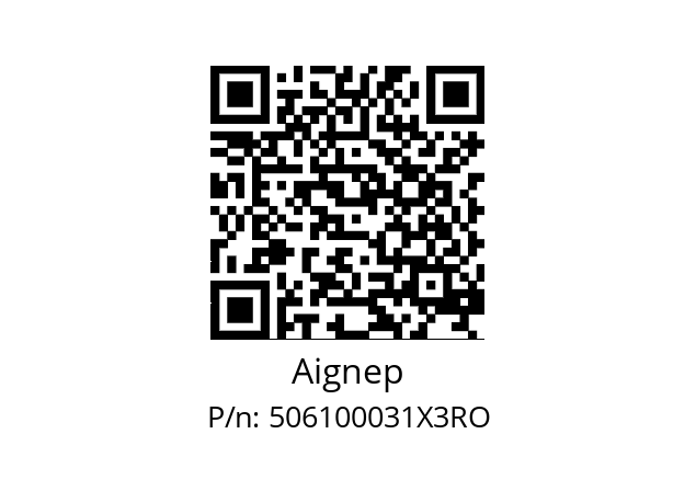   Aignep 506100031X3RO