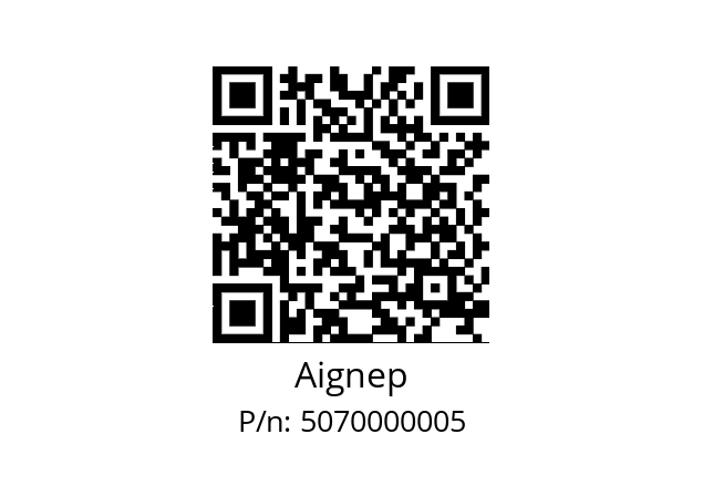   Aignep 5070000005