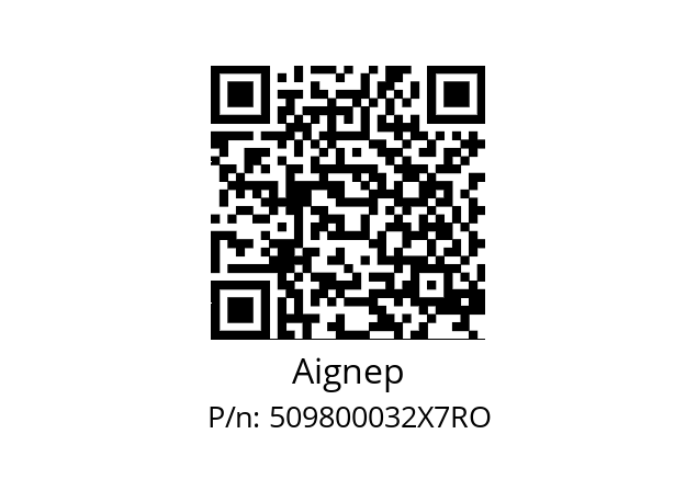   Aignep 509800032X7RO