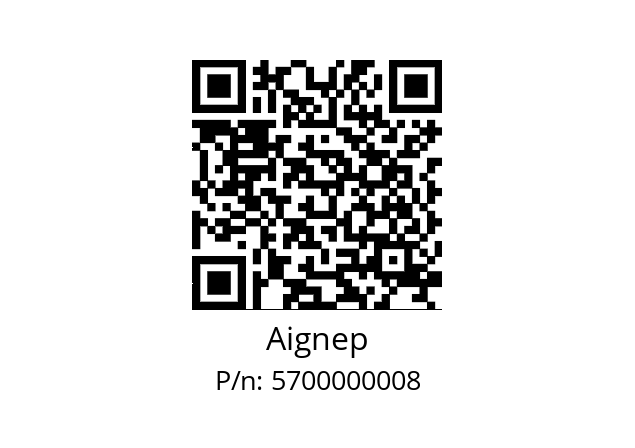   Aignep 5700000008