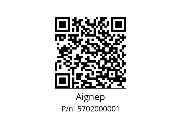   Aignep 5702000001