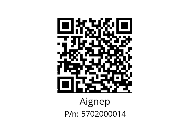   Aignep 5702000014