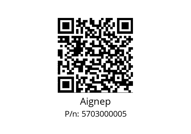   Aignep 5703000005