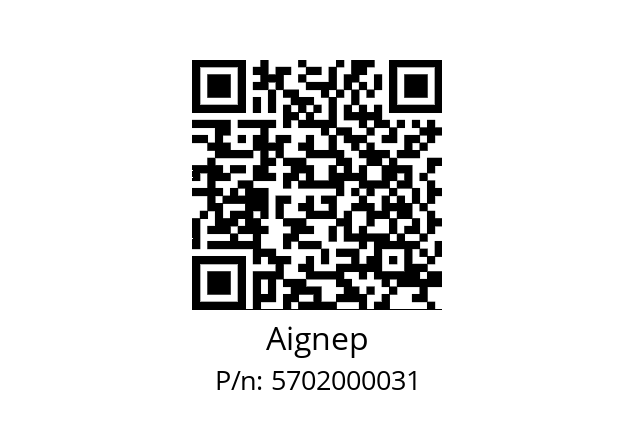   Aignep 5702000031