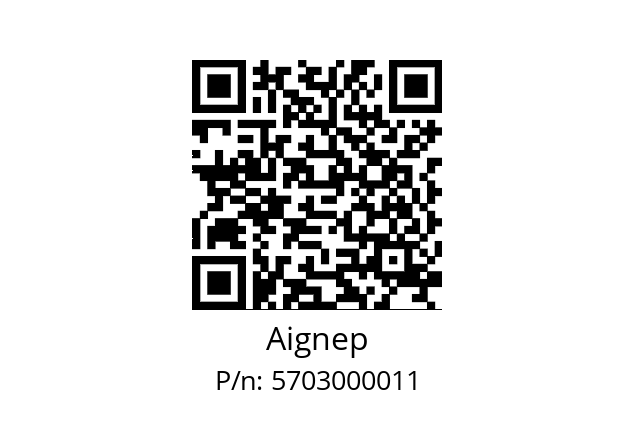   Aignep 5703000011