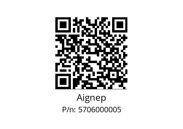   Aignep 5706000005