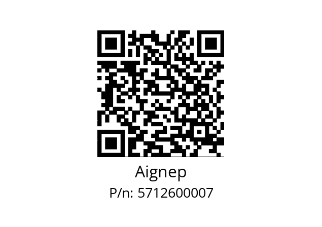   Aignep 5712600007