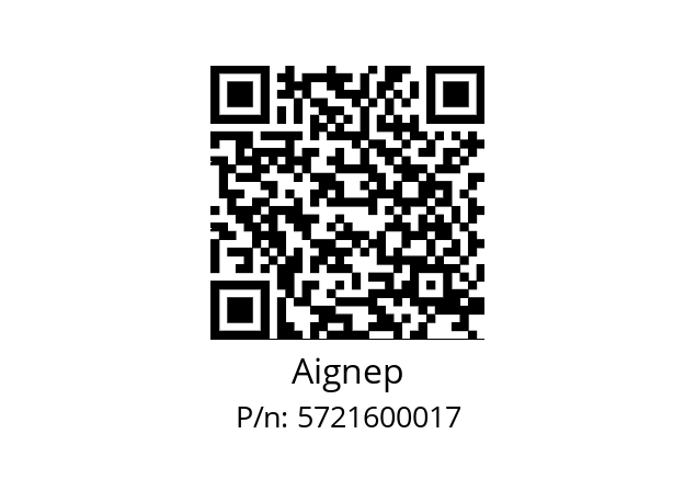   Aignep 5721600017