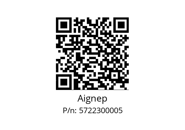   Aignep 5722300005