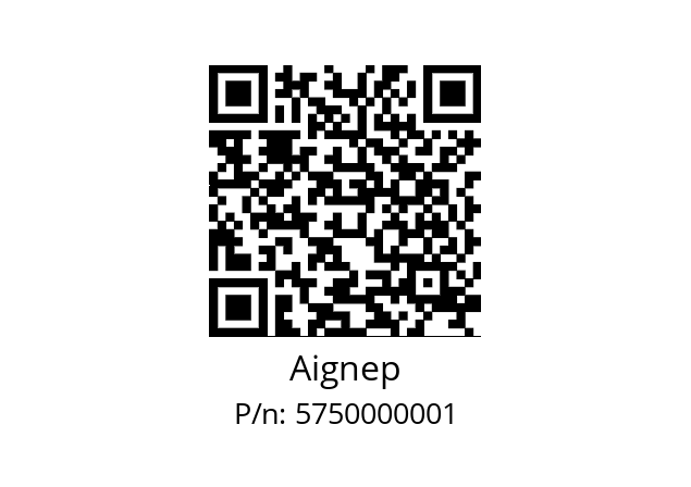   Aignep 5750000001