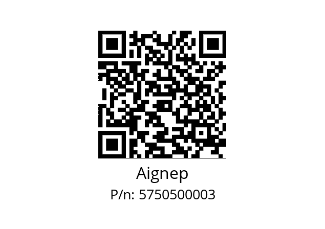   Aignep 5750500003