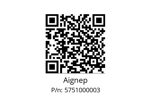   Aignep 5751000003