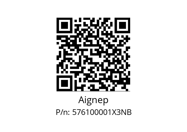   Aignep 576100001X3NB