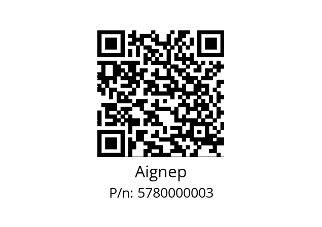   Aignep 5780000003