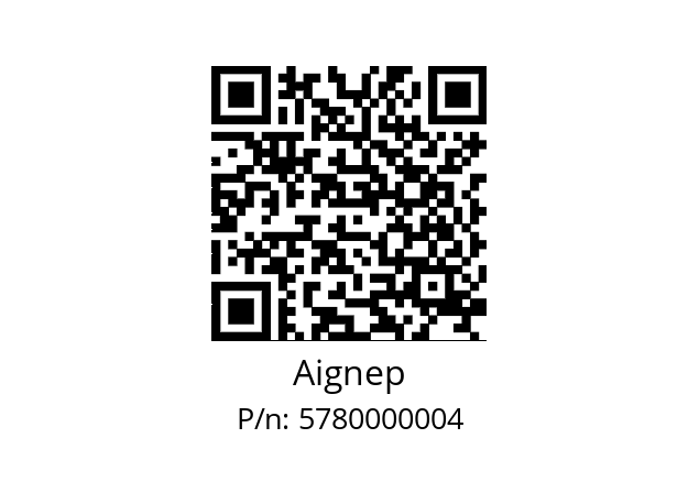   Aignep 5780000004