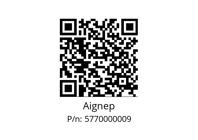   Aignep 5770000009