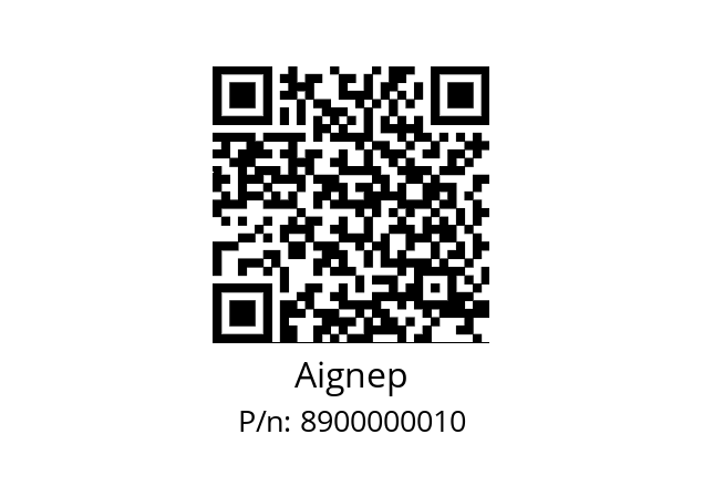   Aignep 8900000010