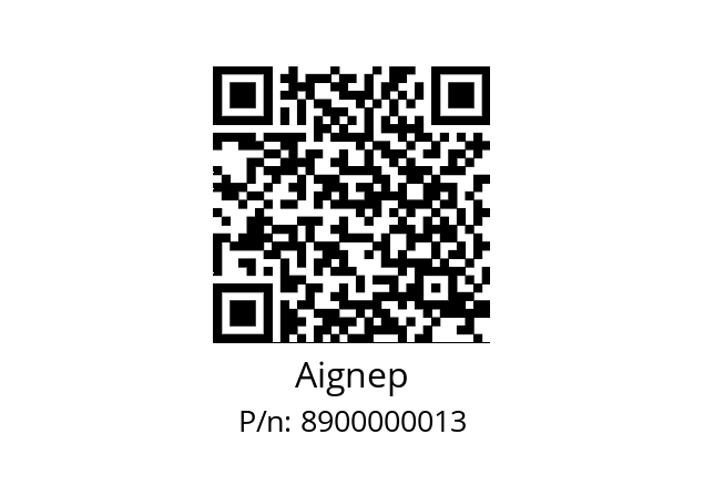   Aignep 8900000013