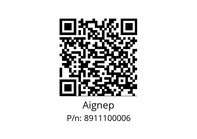   Aignep 8911100006