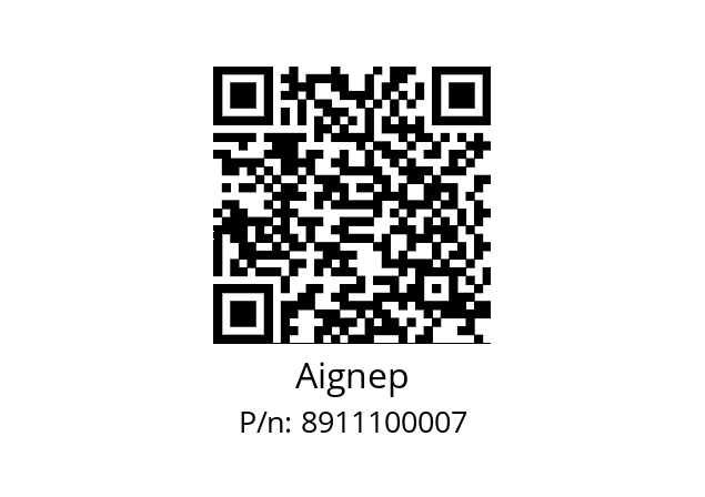   Aignep 8911100007