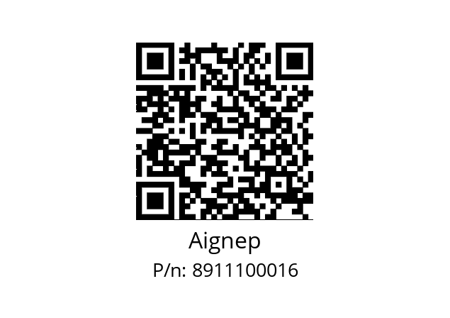   Aignep 8911100016