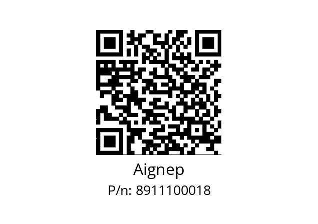   Aignep 8911100018