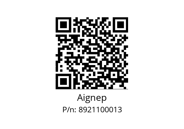   Aignep 8921100013