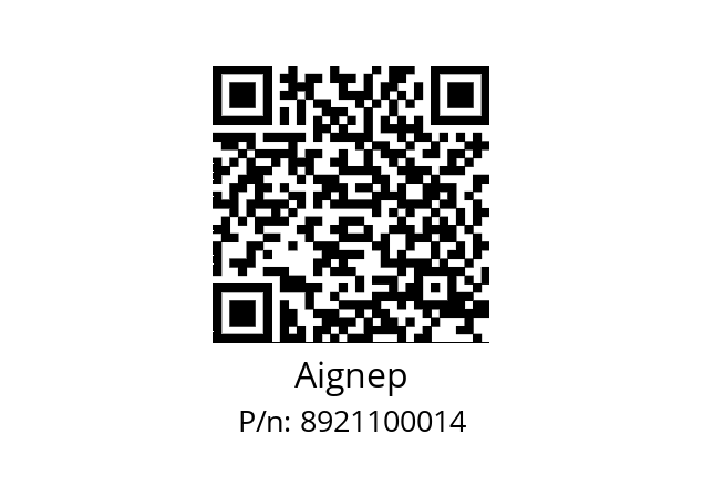   Aignep 8921100014