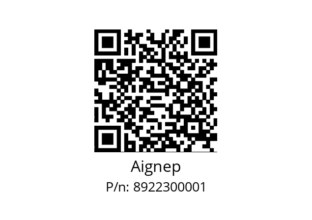   Aignep 8922300001