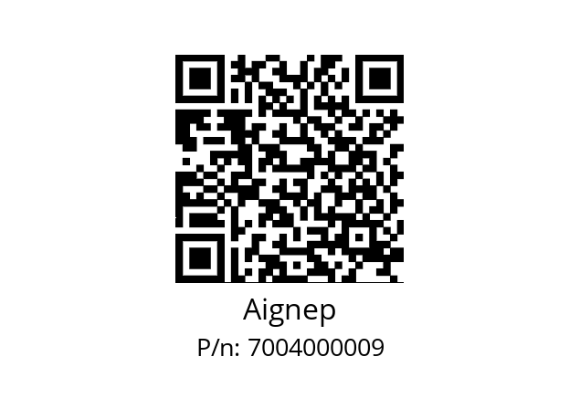   Aignep 7004000009