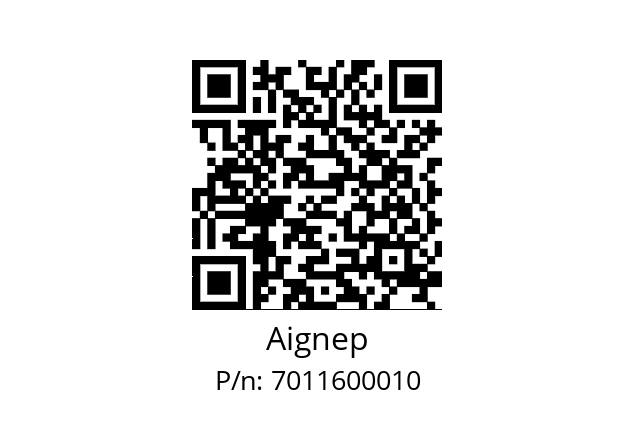   Aignep 7011600010