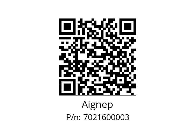   Aignep 7021600003