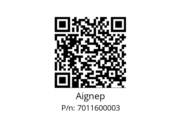   Aignep 7011600003